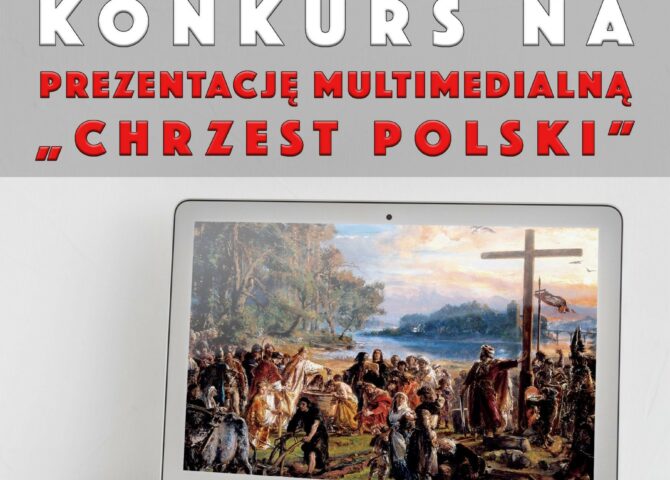 Chrzest Polski plakat